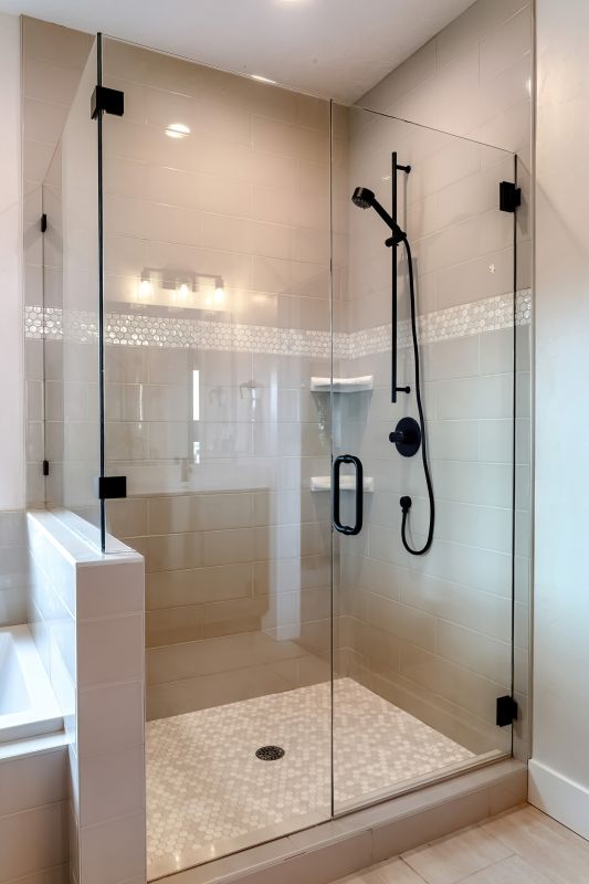 Compact Corner Shower